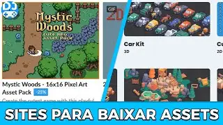 [Aula 05] Sites para Baixar Assets e como Importá-los na Unity | Curso: Começando na Unity e C#