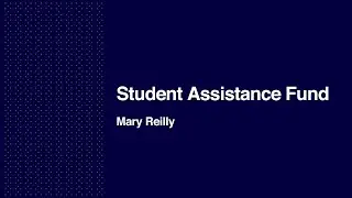 Student Assistance Fund