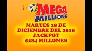 Resultados Mega Millions 18 de diciembre 2018 $284 Millones de dolares Powerball en Español