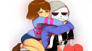 Frisk leave me alone... (Sans x Frisk)