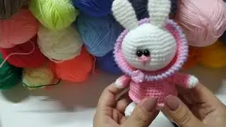 ЗАЙКА В КАПЮШОНЕ КРЮЧКОМ\СХЕМА\амигуруми