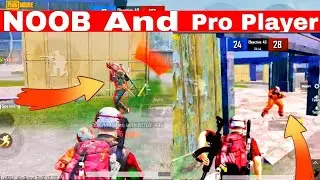 PUBG MOBILE Noob And Pro Player 2 v 4 TDM Divce Relame C3  5 Fingers Claws