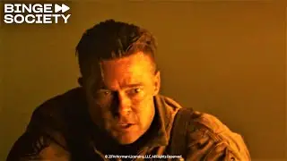 When you won't go without a fight: Fury (HD CLIP)