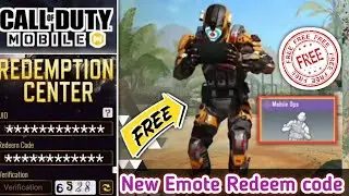 *New* How To Get Free Emote in codm | New Emote Redeem code codm June 2021 |Season 5 Free Emote CODM