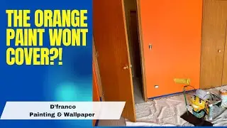 My orange paint won’t cover?!