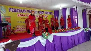 Vocal Group Gereja pada Paskah Kota Padang Sidempuan 2022