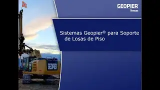 Sistemas Geopier® para Soporte de Losas de Piso