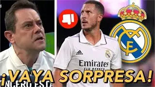 RONCERO SORPRENDE AL MADRIDISMO CON ESTA NOTICIA: LA GRAN NOTICIA CON HAZARD Y EL REAL MADRID