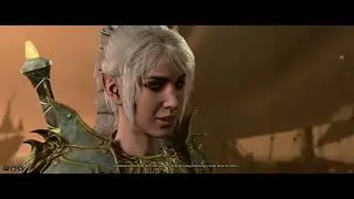 Baldur's Gate 3 - Shadowheart being politically correct for Karlach - Ending scene