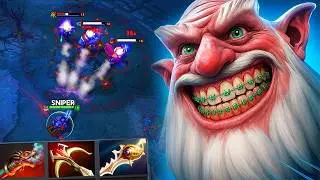 Sniper One Shot Build 🔥🔥🔥 33Kills Hydra Breath + Divine Rapier | Dota 2