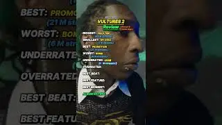 VULTURES 2 Album Review ! #rap #rapper #kanyewest #vultures #albumreview #rapreview #top10 #hiphop
