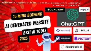 15 Mind Blowing AI Tools That Will Make Your Life Easier (2023 BEST AI TOOLS) #chatgpt #midjourney