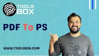 How To Convert PDF To PS | WWW.TOOLSBOX.COM