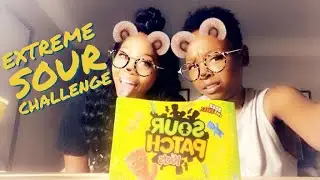 Super Extreme Sour Challenge 🥴😖🤭