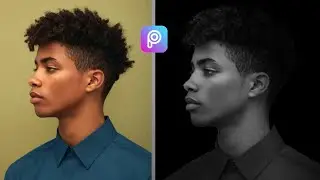 Picsart tutorial- Edit dark tone effect ||How to dark tone in photo (SMR Picture)