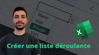 Créer une liste déroulante sur Excel