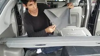 How to fix the Tucson cargo cover