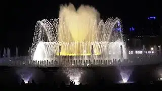 Волшебный фонтан.  Барселона