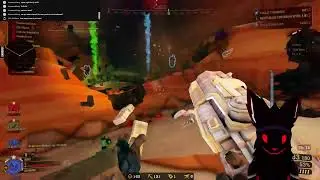 Deep rock galactic with EVERY warning at once