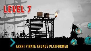 Arrr! Pirate Arcade Platformer Level 7