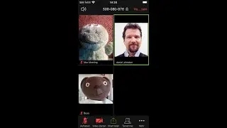 Wie man erstmals mit iPhone an einem Zoom-Meeting teilnimmt