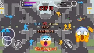 Mini militia melee challenge 4 |funny video|top5 mistakes#da2#ctf