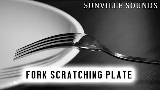 Fork Scratching Plate - House-Hold Sounds | Annoying Sounds with Peter Baeten