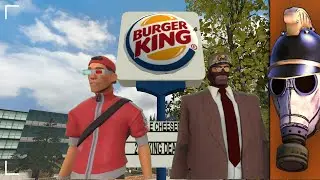 [TF2 15.ai] Scout And The Fat Spy Hangout At Burger King!