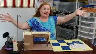 Blue Monday Sew Along - Quarter Square Triangles