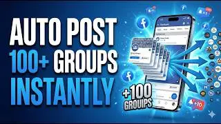 Facebook Group Growth Hack | Auto Post to 100+ Facebook Groups Instantly
