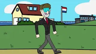 Dr Livesey Walking but it's Jip