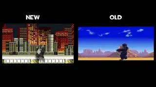 Godzilla vs King Kong Sprite Animation (comparison new vs old)