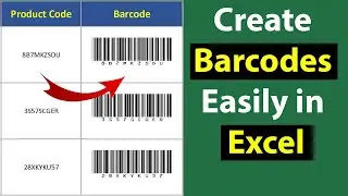 How to Create Barcodes in Excel That Work (The Simple Way)