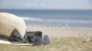 Summer Holiday on the Beach - Stock Footage