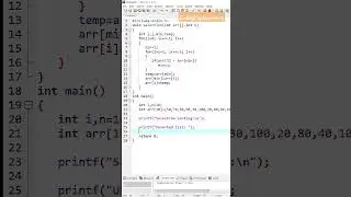 Selection Sort algorithm in Data Structure