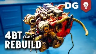 Rebuilding the Tahoe's 4BT Cummins Engine [EP1]