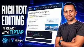 Rich Text Editing in React using Tiptap.js