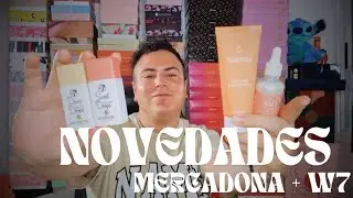 NOVEDADES MERCADONA PONIENDOLAS A PRUEBA + NOVEDADES W7 DROPS MAKEUP