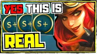 The Triple S+ Miss Fortune Game [Cursed Build] | League of Legends (Season 10)