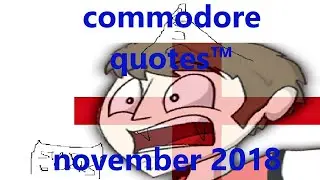commodore quotes™ november 2018