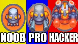 Rush Royale - NOOB vs PRO vs HACKER!