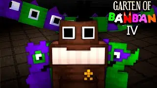 Garten of Banban 4 - Official Gameplay | Minecraft PE