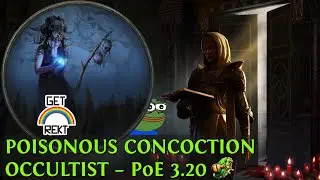 [HC SSF] Poisonous Concoction Occultist leaguestarter - Act 6 to 10