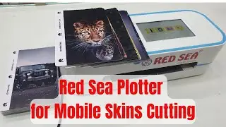 Red Sea plotter for mobile skin cutting unboxing ll Red Sea Plotter ll mobile skins