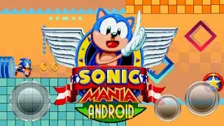 Sonic Mania Android v8 💜 Ring Time Road 💜