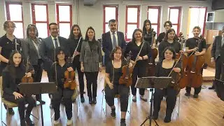 Bakan Tekin'in Ankara Güzel Sanatlar Lisesi Ziyareti