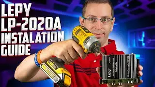How To Connect Lepy LP-2020A Mini AMP to Speakers | DIY For Beginners!