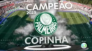 Encerramento da transmissão de 🇮🇹 Palmeiras x América 🇲🇴 - Final da Copinha 2023 (Globo)