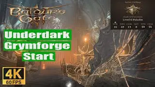 Baldur's Gate 3 Walkthrough Underdark Grymforge Start
