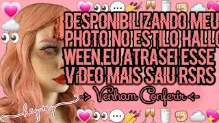 ⊱✿🎃--✊🏻💖 Desponibilizando meu Photo No Estilo Halloween.